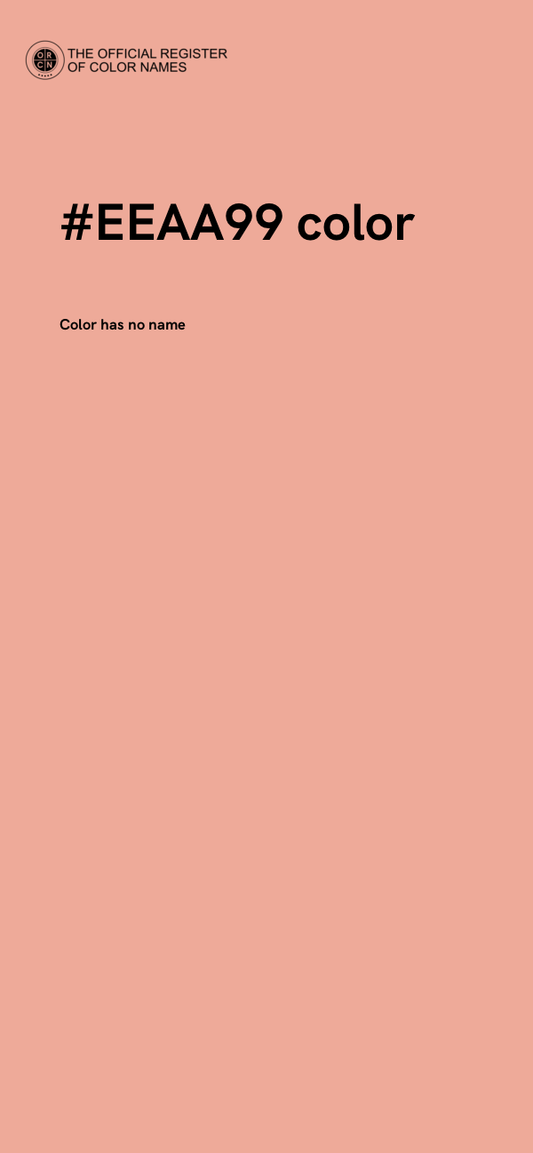 #EEAA99 color image