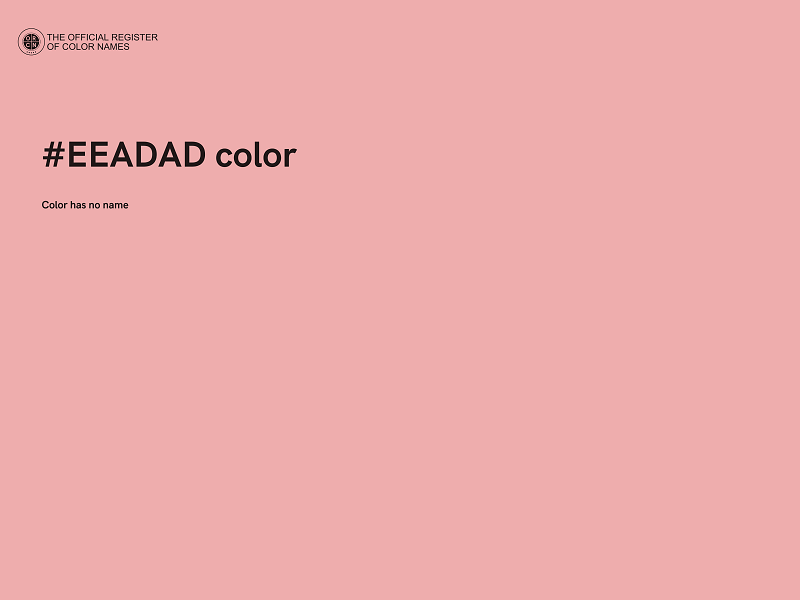 #EEADAD color image