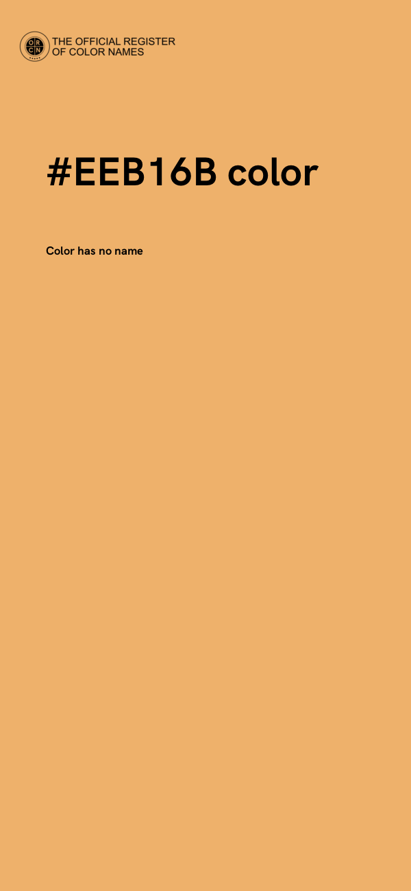 #EEB16B color image