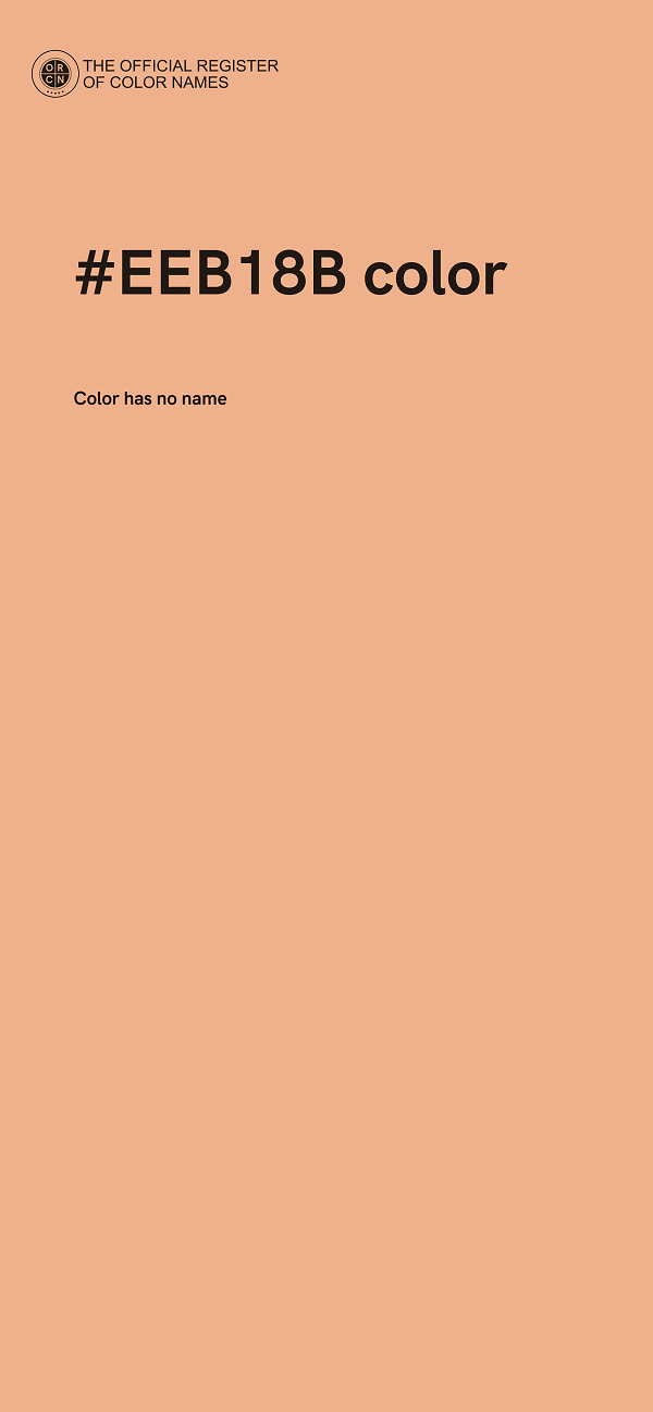 #EEB18B color image