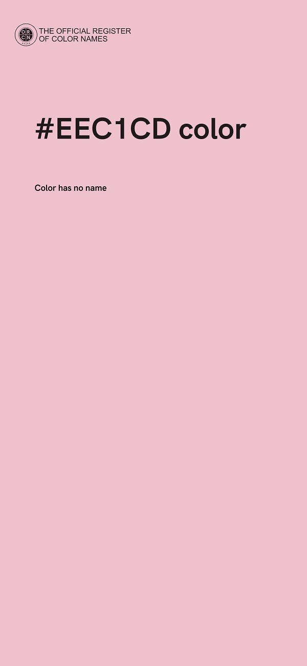#EEC1CD color image