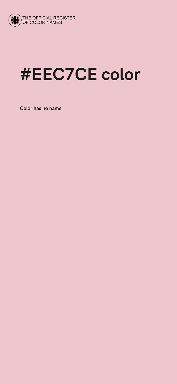 #EEC7CE color image