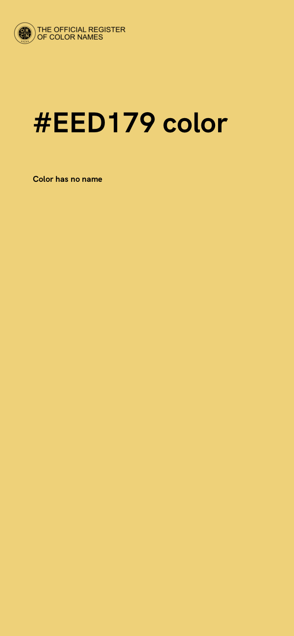 #EED179 color image