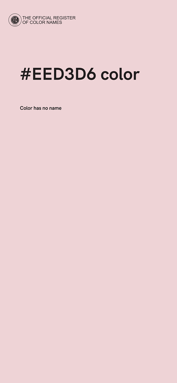 #EED3D6 color image