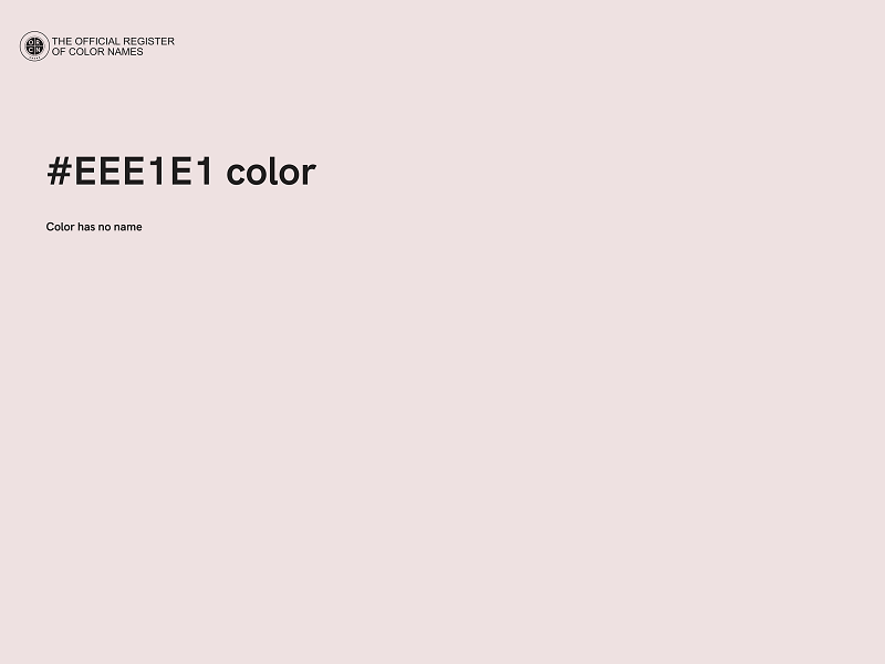 #EEE1E1 color image