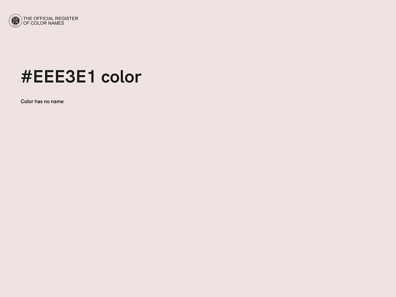 #EEE3E1 color image