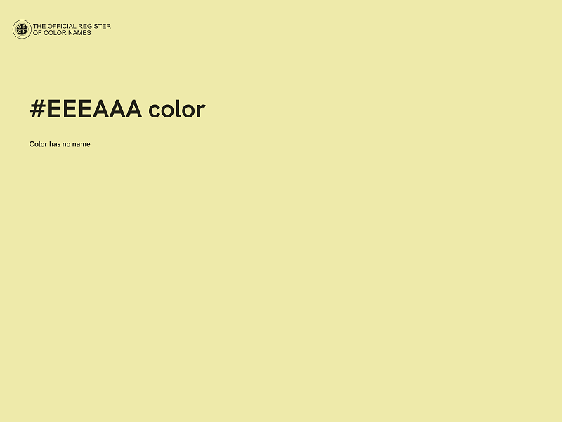 #EEEAAA color image