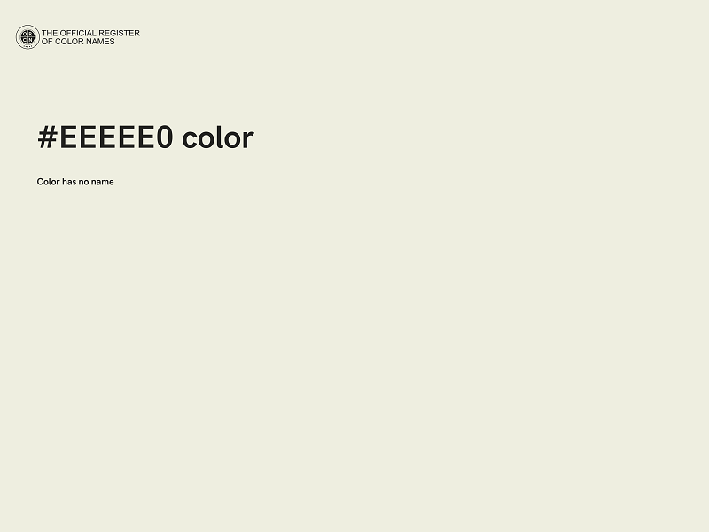 #EEEEE0 color image