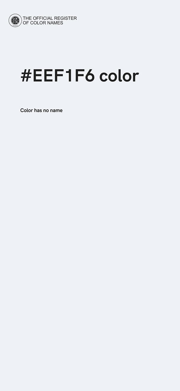 #EEF1F6 color image
