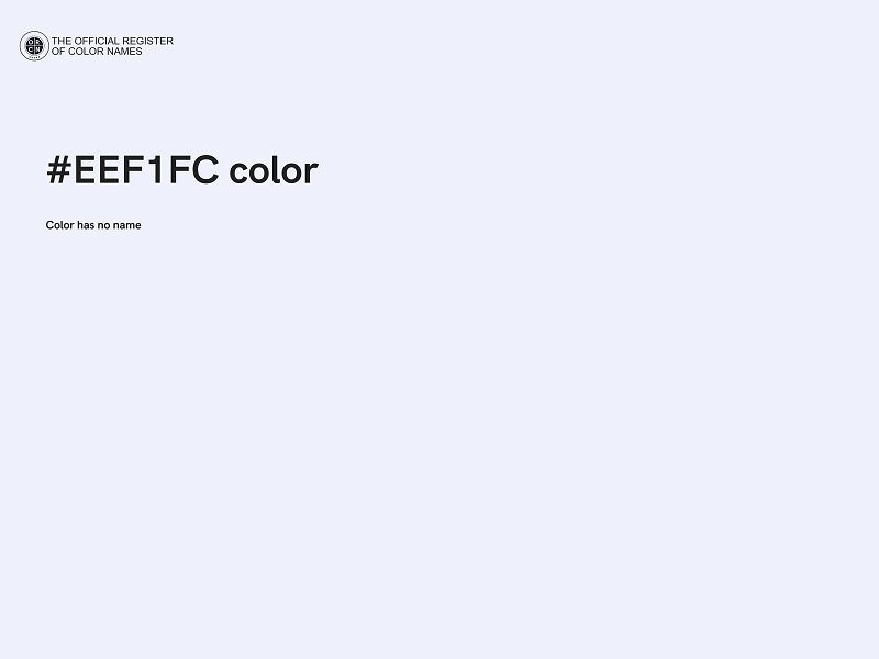 #EEF1FC color image