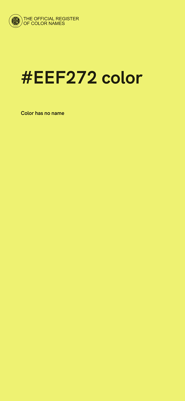 #EEF272 color image