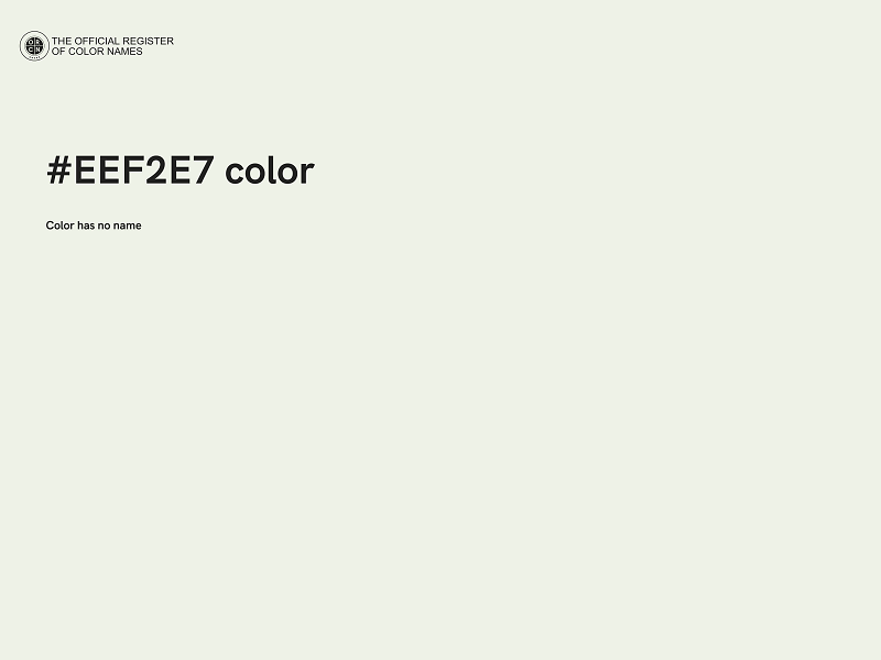 #EEF2E7 color image