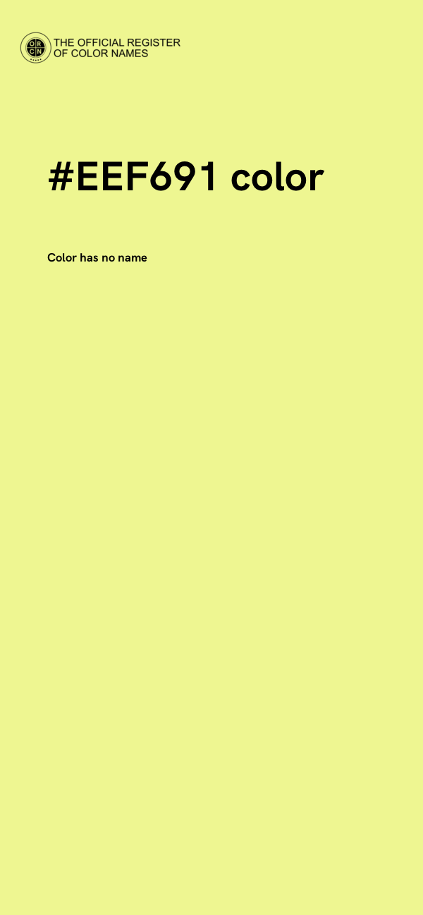 #EEF691 color image