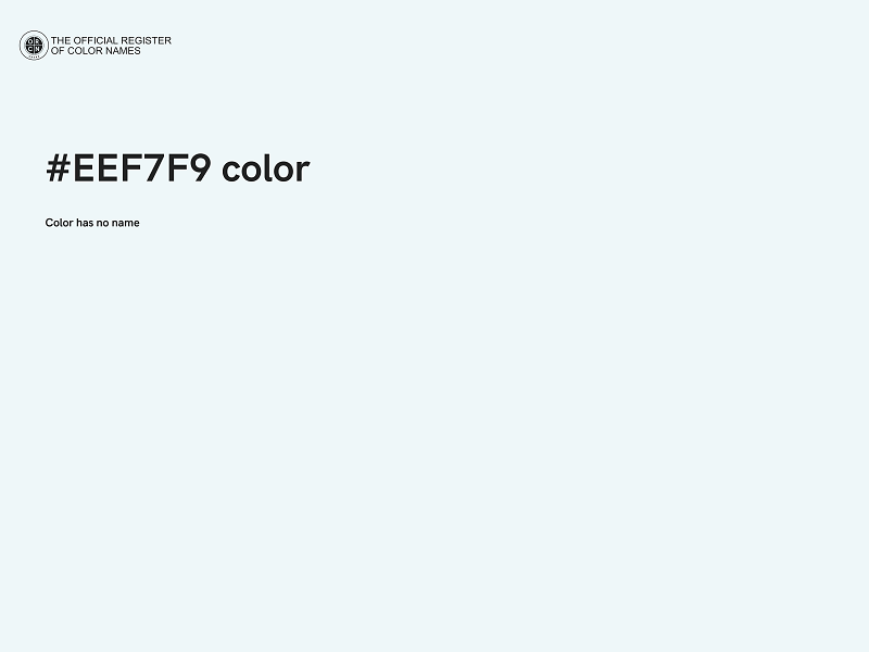 #EEF7F9 color image