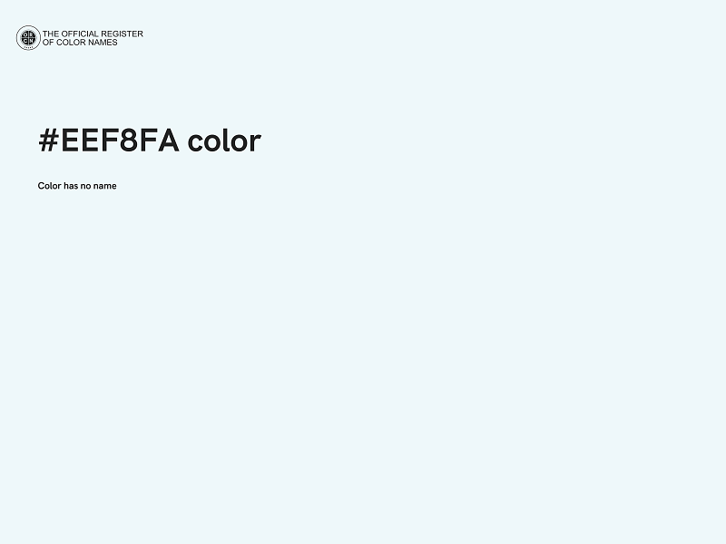 #EEF8FA color image