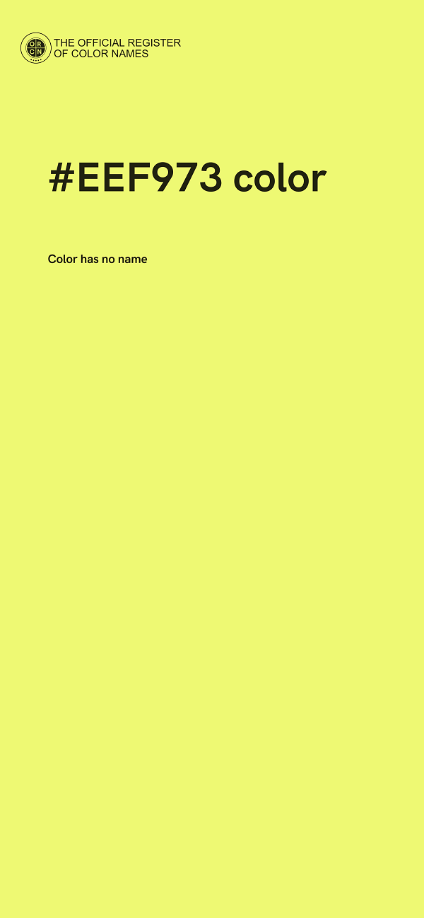 #EEF973 color image