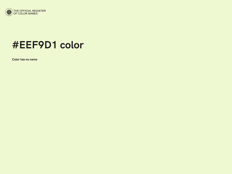 #EEF9D1 color image