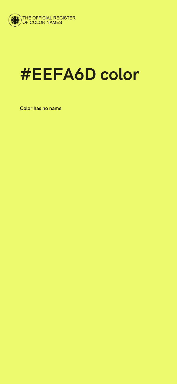 #EEFA6D color image