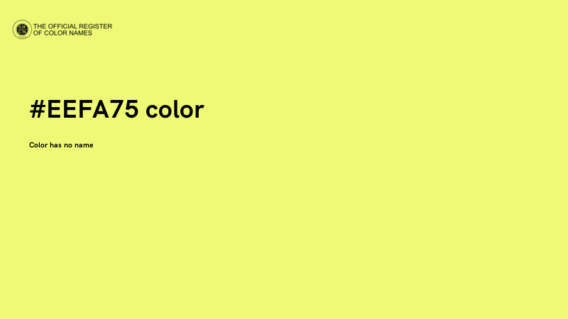 #EEFA75 color image