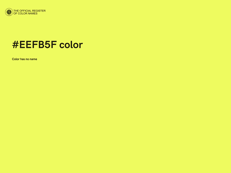 #EEFB5F color image