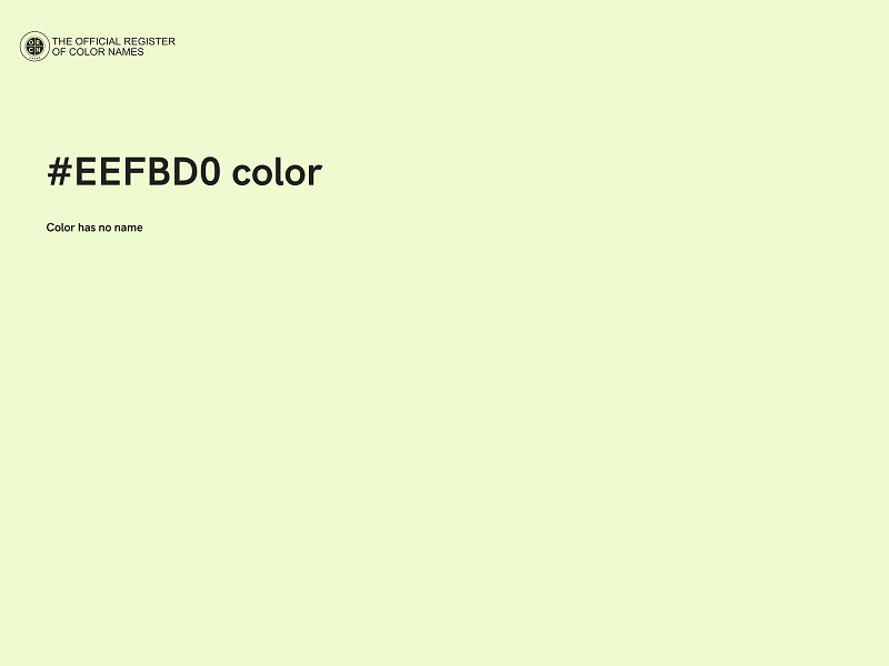 #EEFBD0 color image