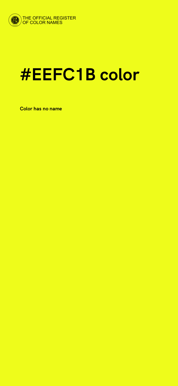 #EEFC1B color image