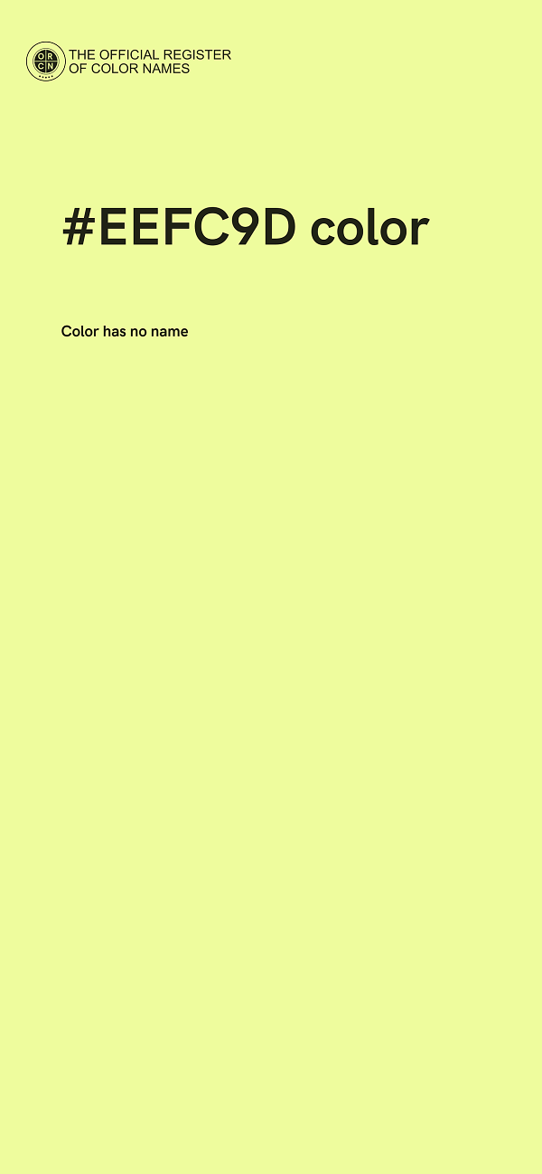 #EEFC9D color image