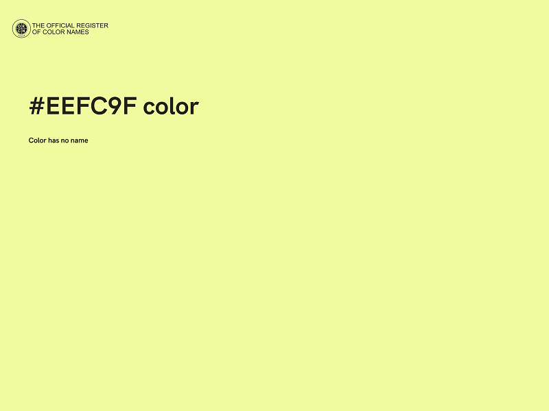 #EEFC9F color image