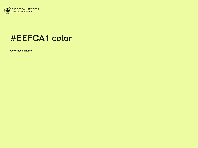 #EEFCA1 color image