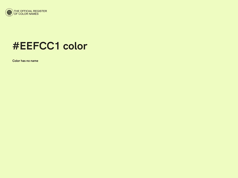 #EEFCC1 color image
