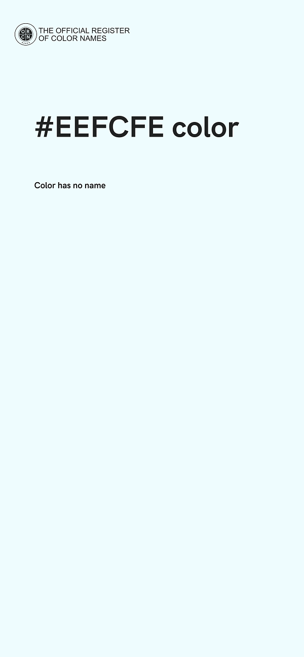 #EEFCFE color image