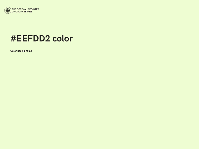 #EEFDD2 color image