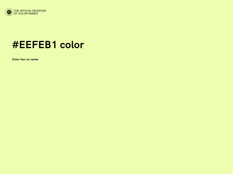 #EEFEB1 color image