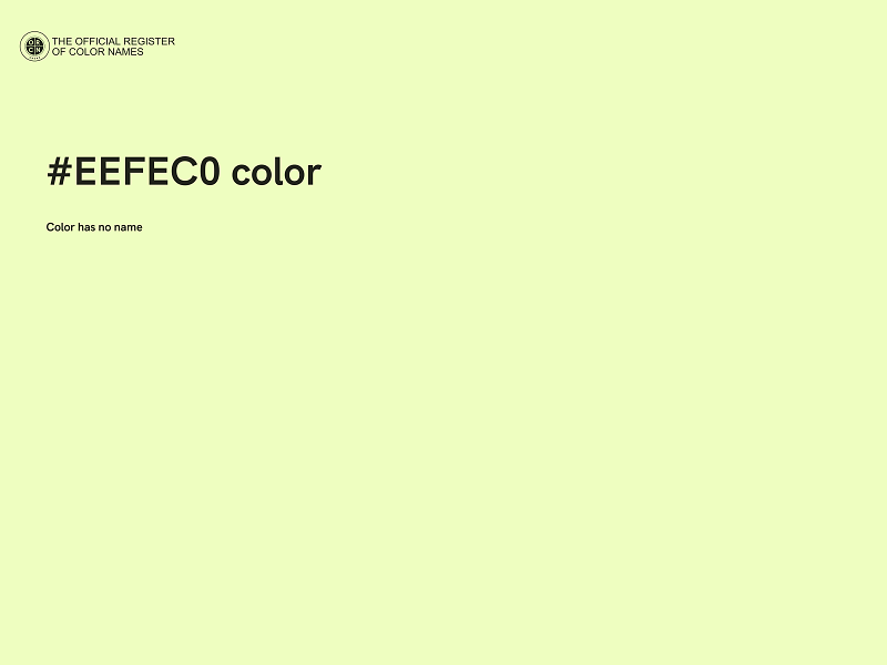 #EEFEC0 color image