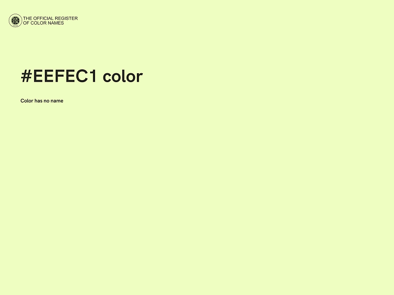 #EEFEC1 color image