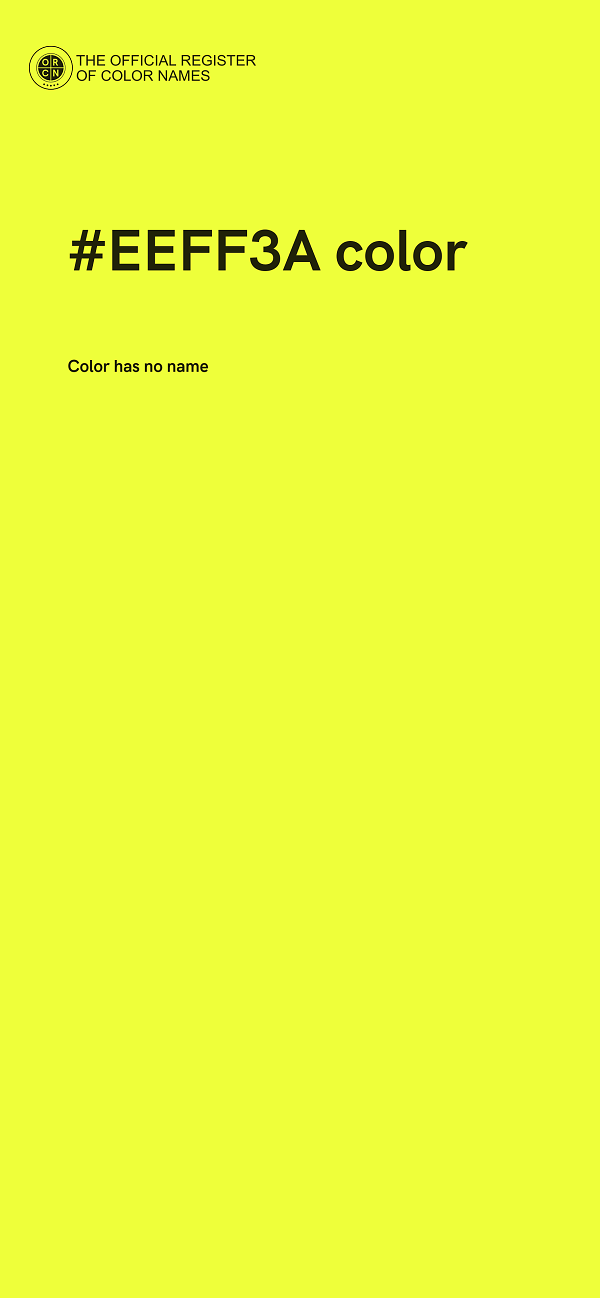 #EEFF3A color image