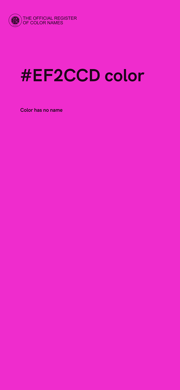 #EF2CCD color image
