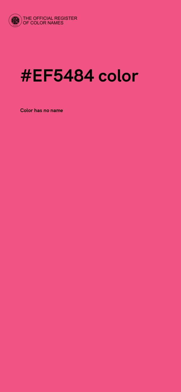 #EF5484 color image