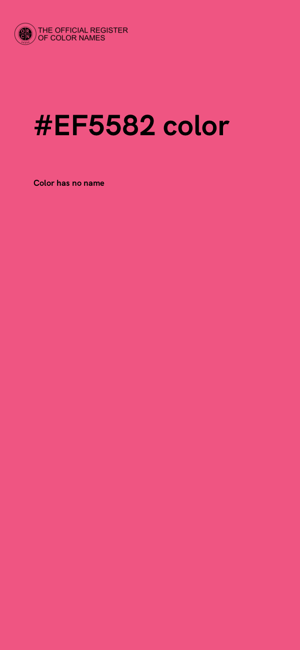 #EF5582 color image