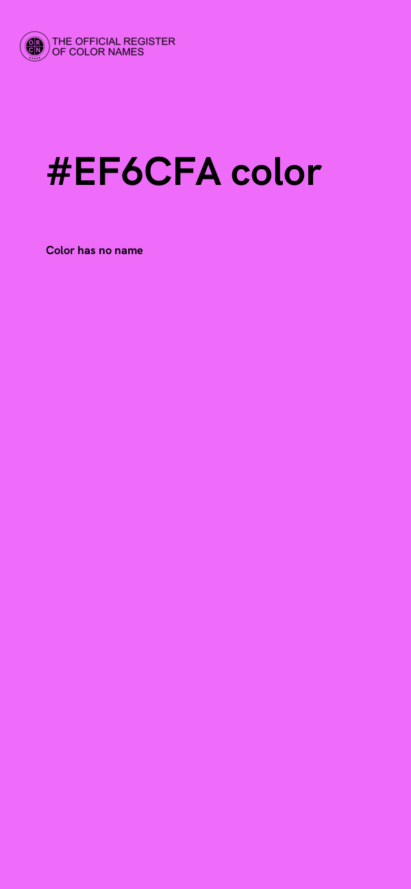 #EF6CFA color image