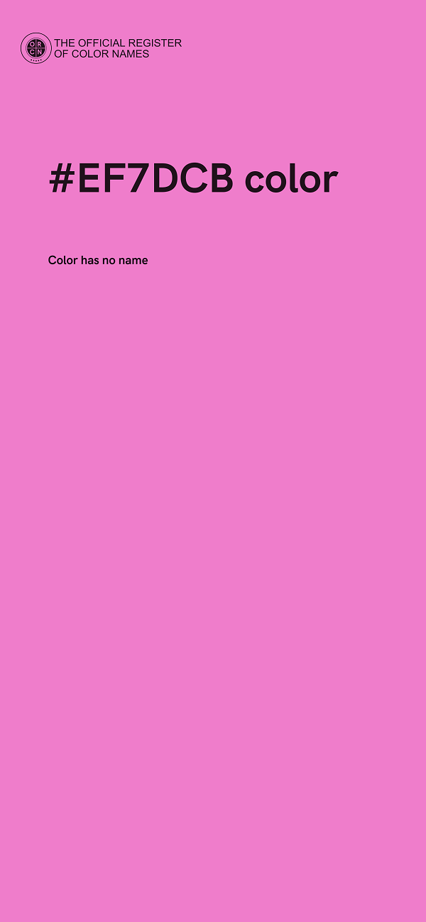 #EF7DCB color image