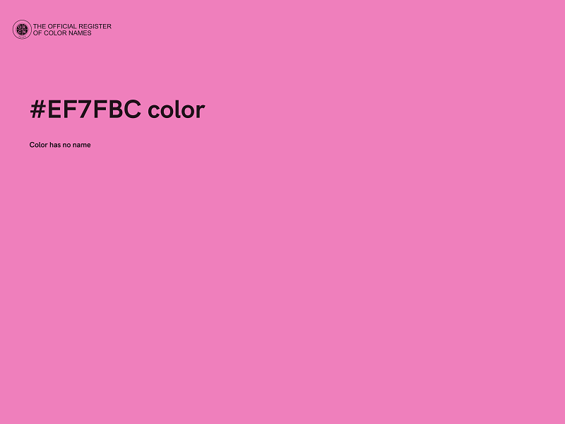 #EF7FBC color image