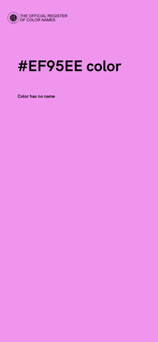 #EF95EE color image