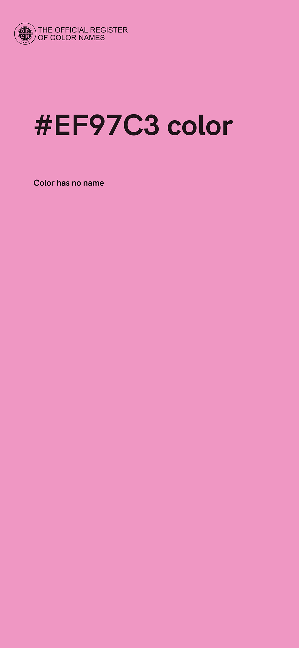 #EF97C3 color image