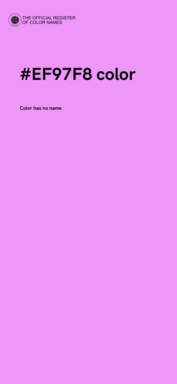 #EF97F8 color image