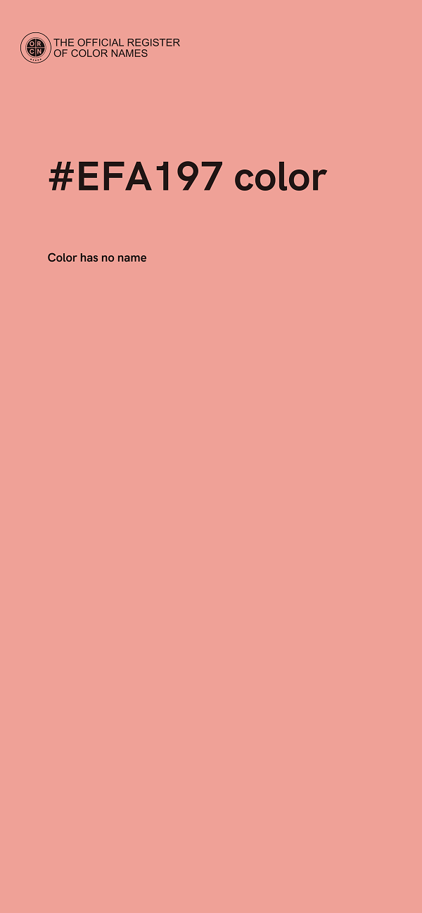 #EFA197 color image