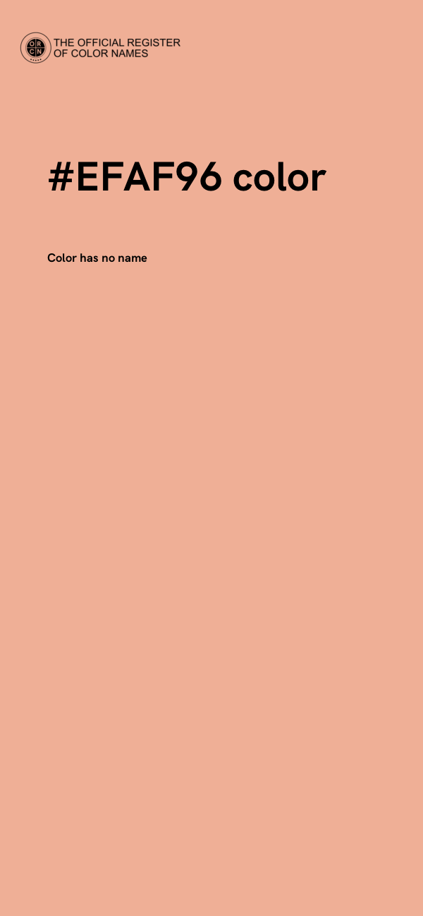 #EFAF96 color image