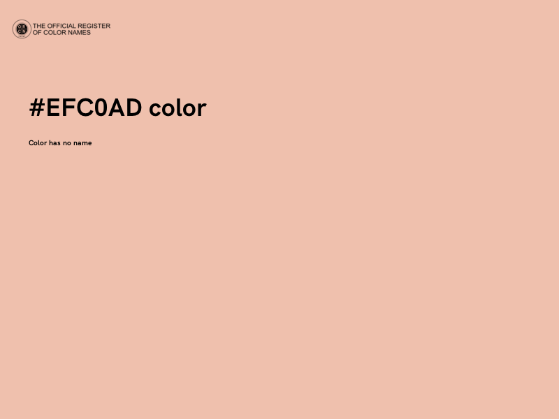 #EFC0AD color image