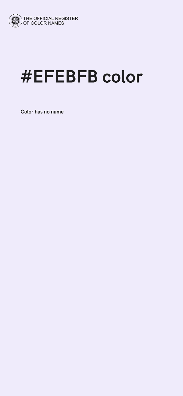 #EFEBFB color image