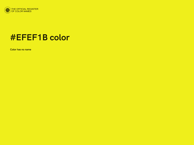 #EFEF1B color image